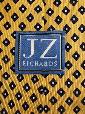 J.Z. Richards Men’s 100% Woven Silk Tie – Handmade in USA